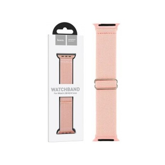 Hoco Elastic Strap for iWatch  WA04 38/40/41mm Powder Sand